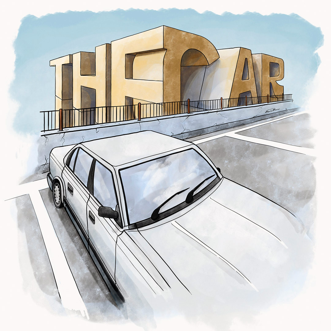 Enrico Manini Art - The Car - Alternative Version